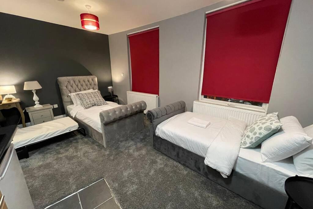 Spacious, Bright Twin Studio Apartment Londres Exterior foto